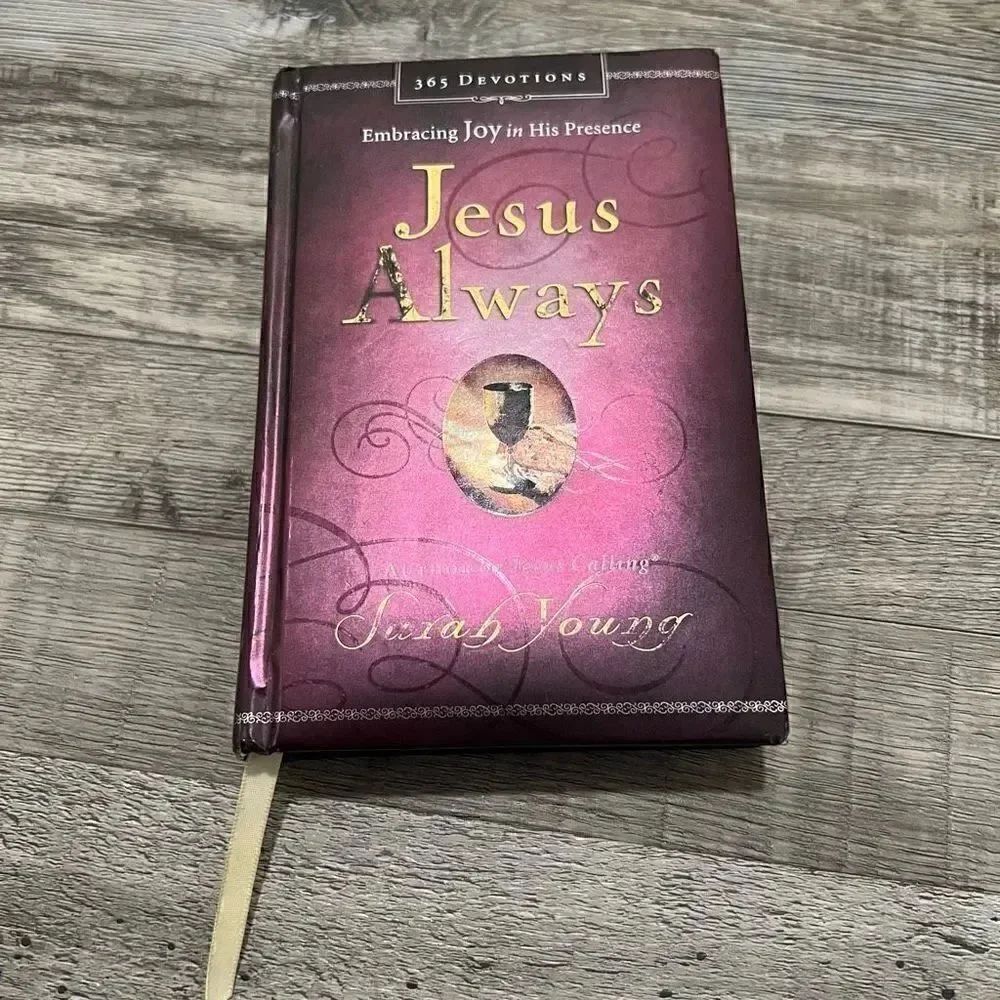 Jesus Always by Sarah Young 365 day devotional padded hardcover
